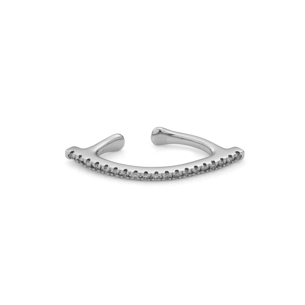 BOW Diamond Ear Cuff
