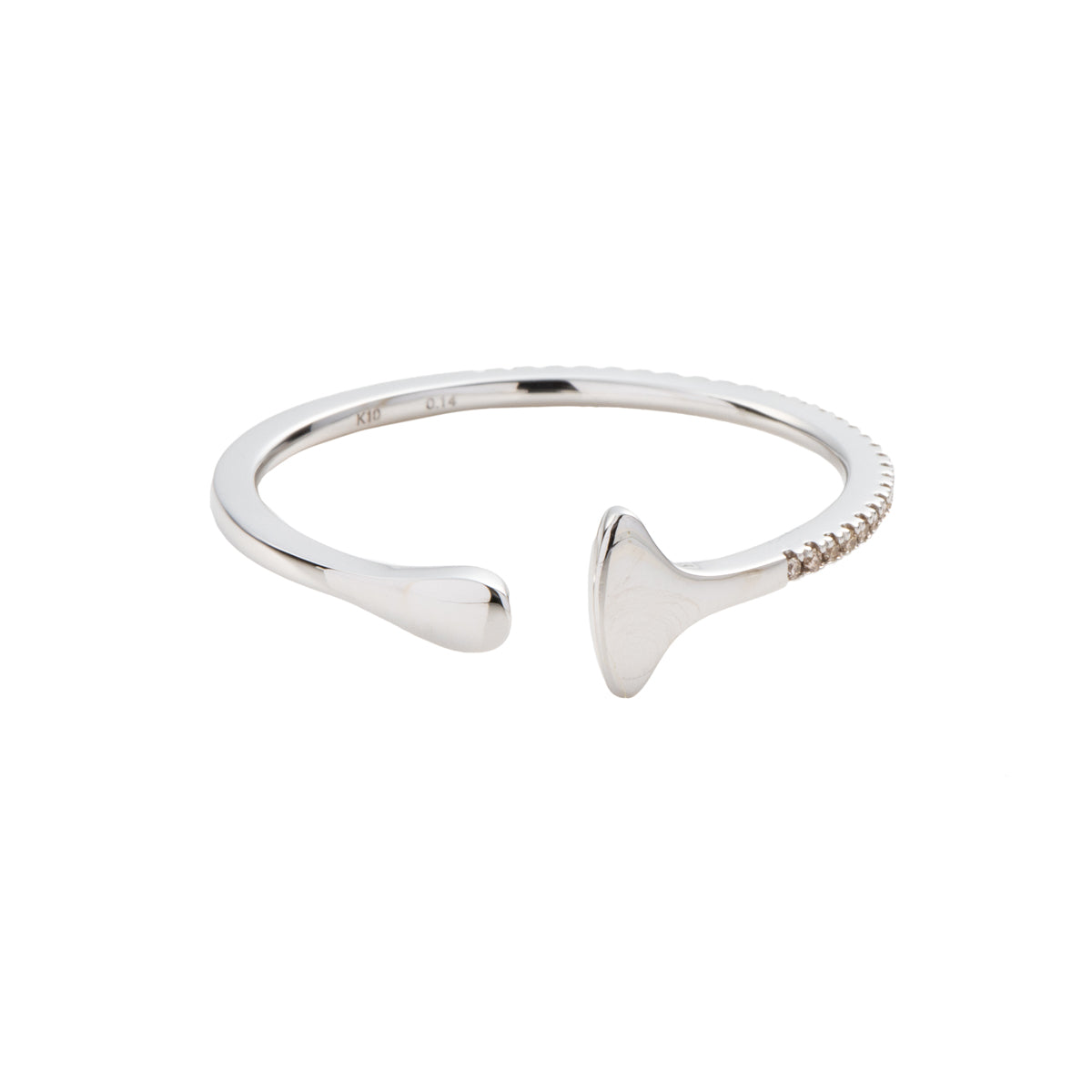GOSSAMER Oversized Diamond Ear Cuff Large size