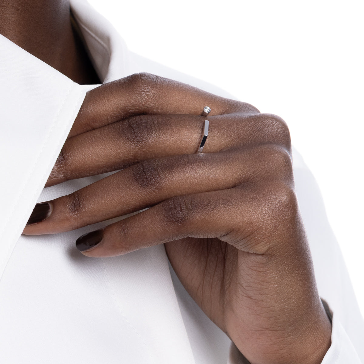 【Made-To-Order】MANHATTAN Diamond Cuff Ring