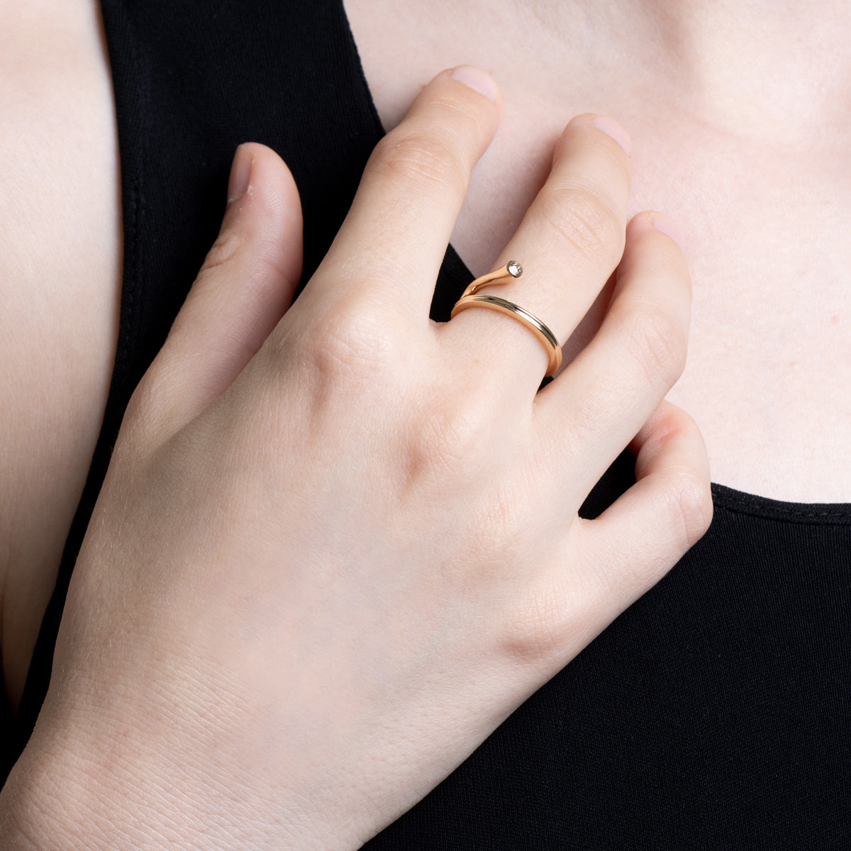 【Made-To-Order】 DROSERA Diamond Ring