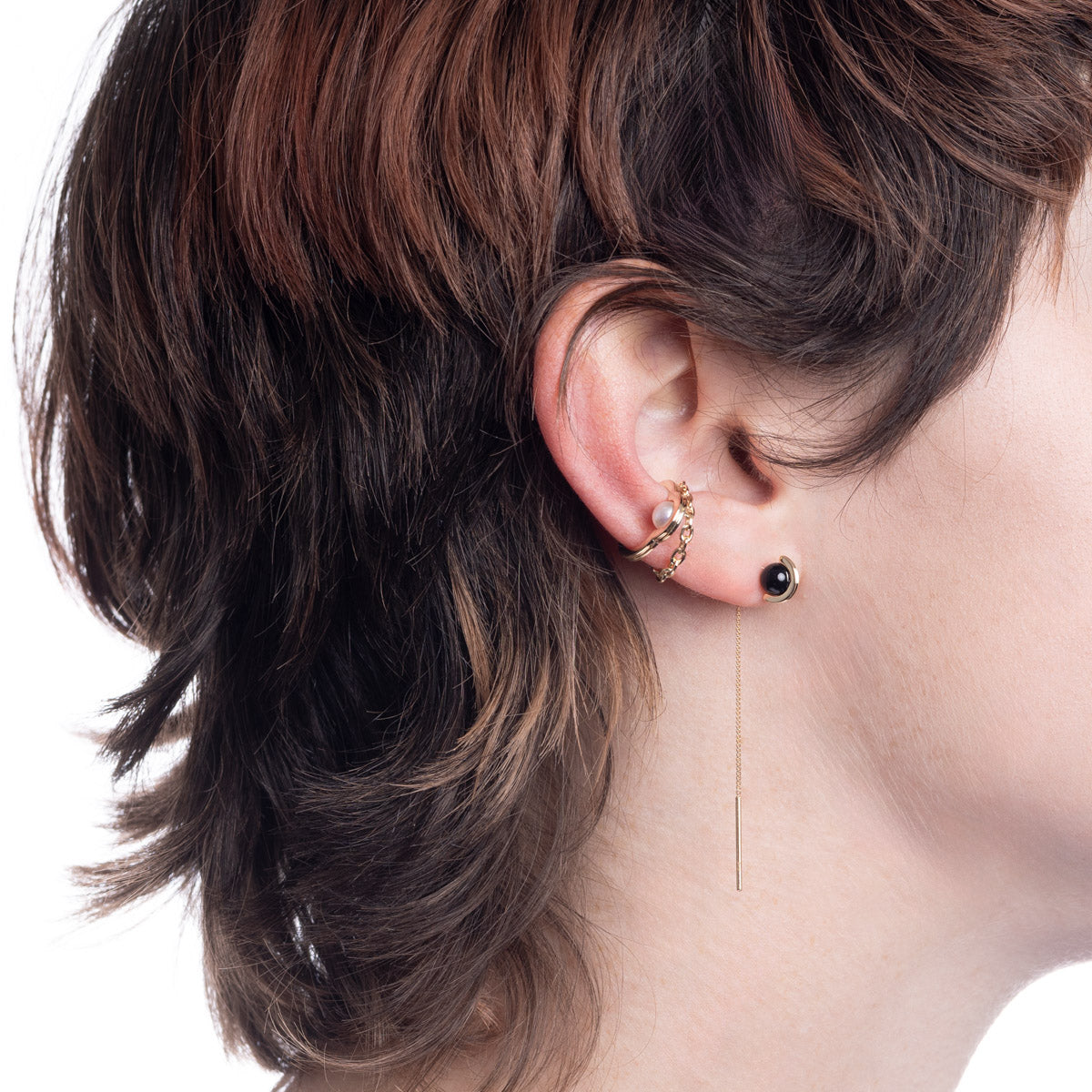 Mini BELUGA Akoya Pearl Ear Cuff
