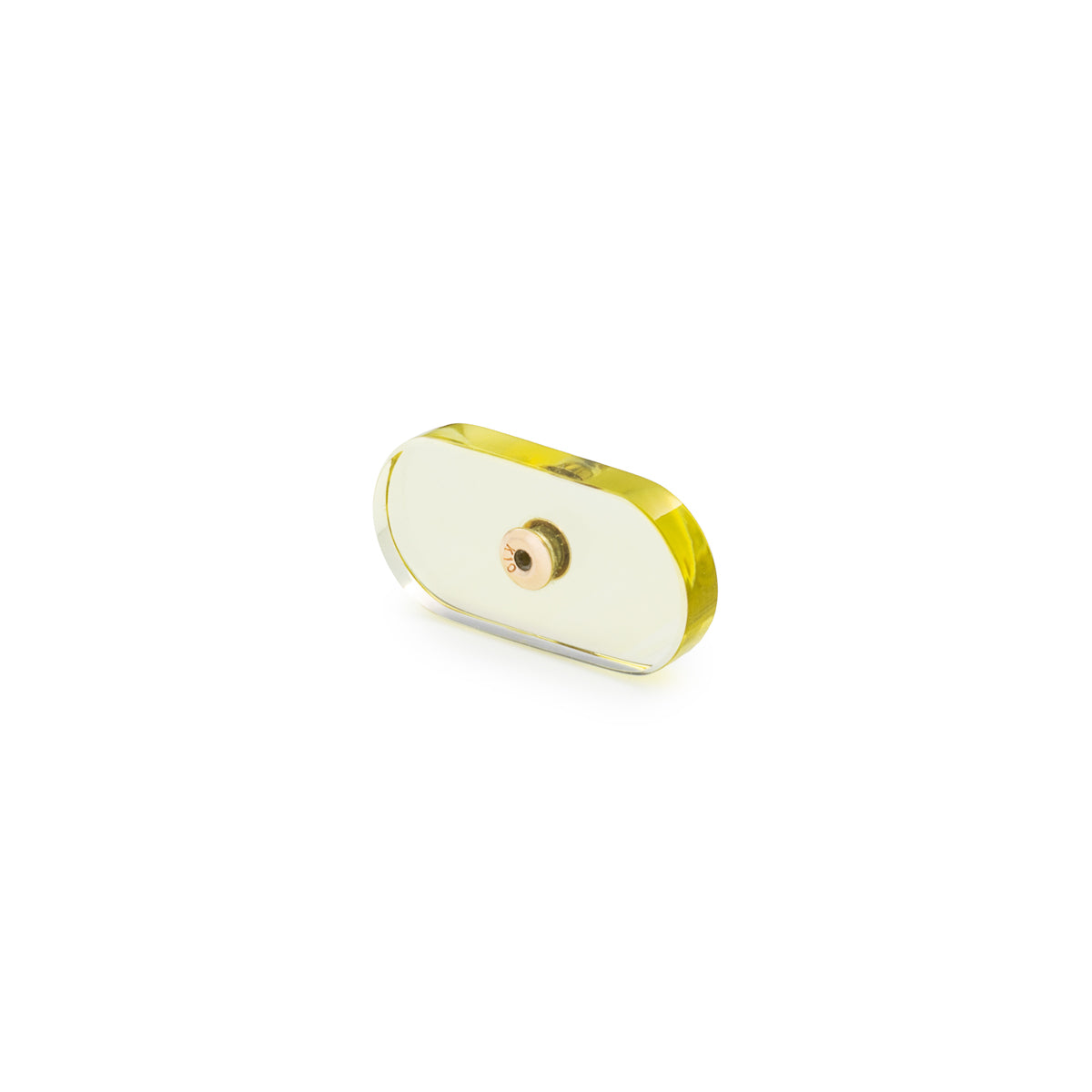 Oblong Lemon Quartz Stone for SPEAR Earring
