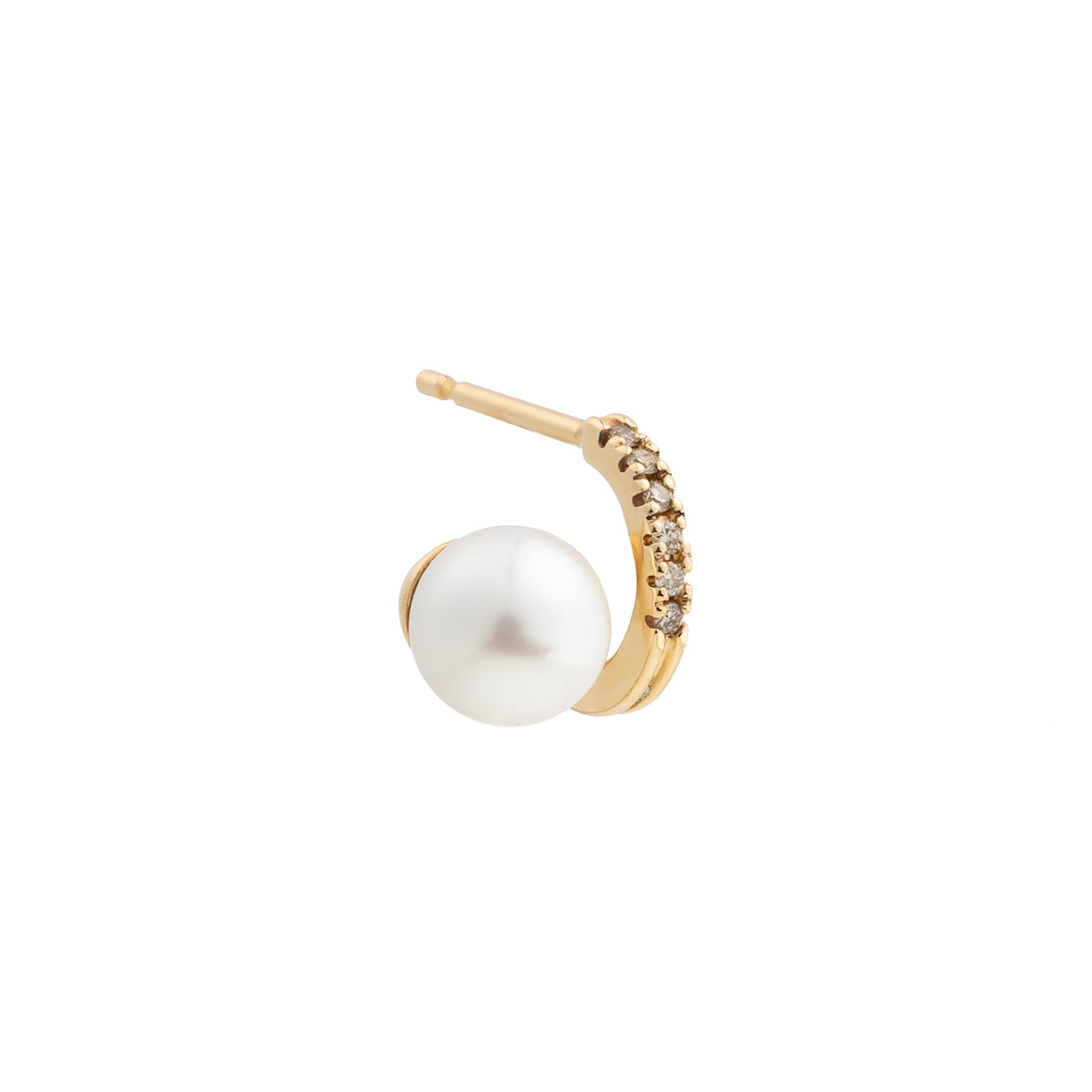 DROSERA Diamond Akoya Pearl Earring