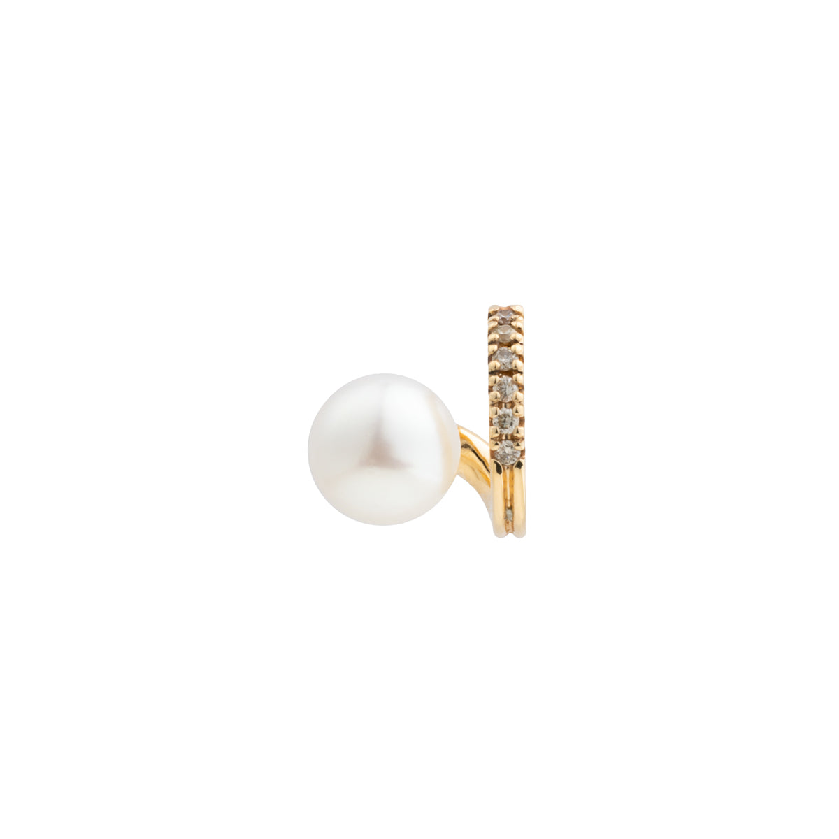 DROSERA Diamond Akoya Pearl Earring