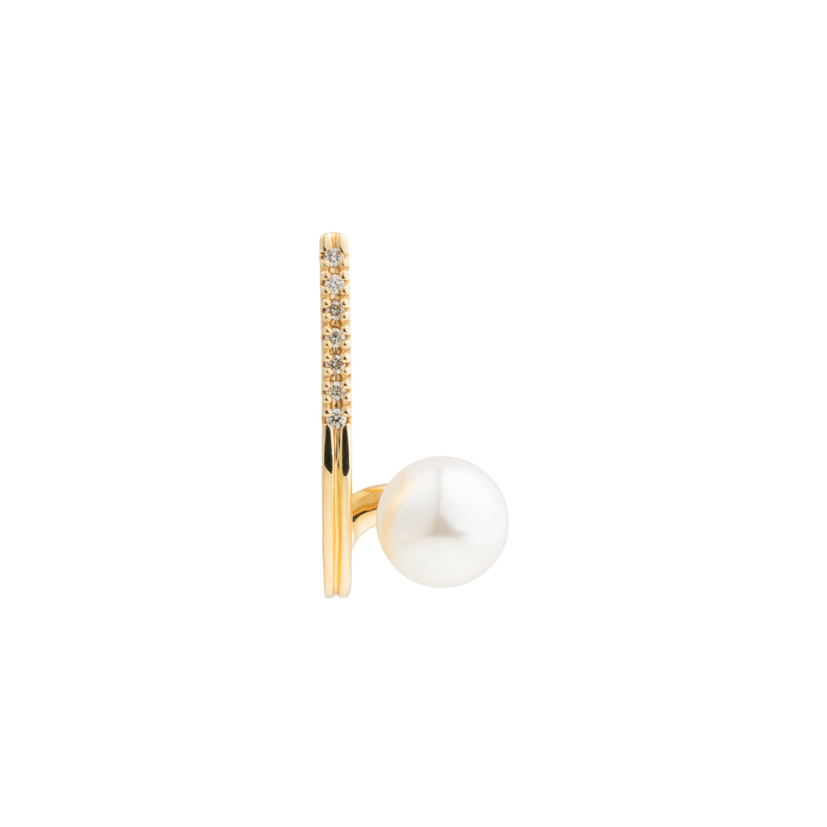 DROSERA Diamond Akoya Pearl Earring