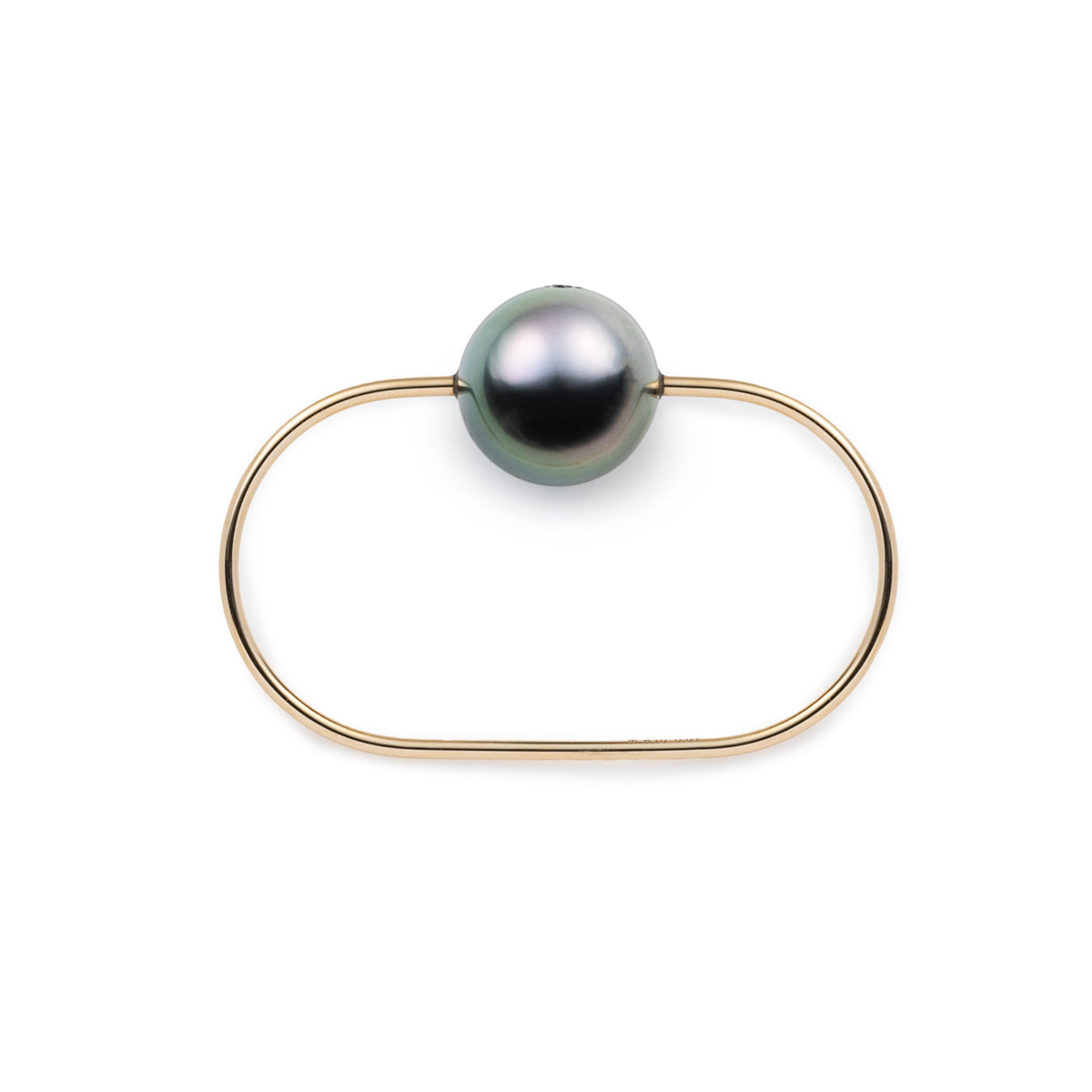 MIRÓ Tahiti Pearl Diamond Double Finger Ring