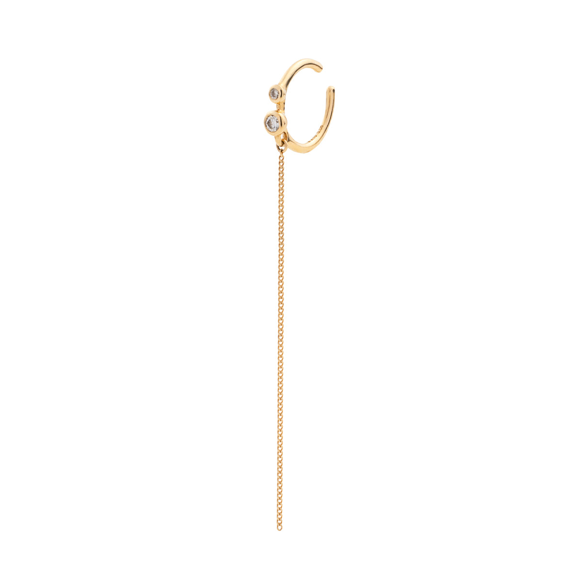 DROSERA Diamond Chain Earcuff