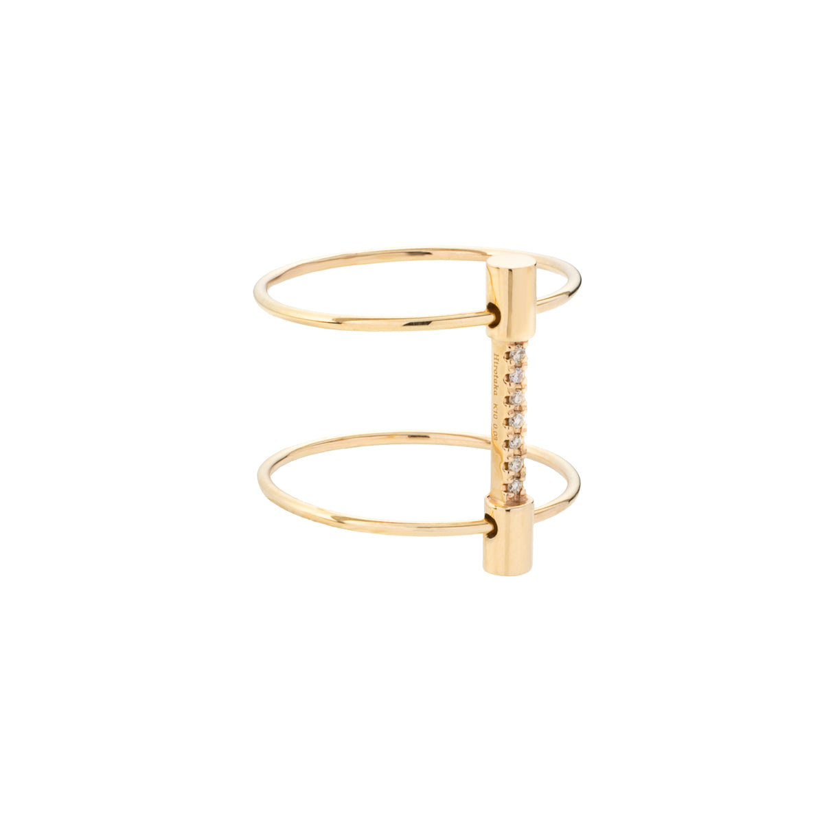 PUNCTURE Diamond Ring