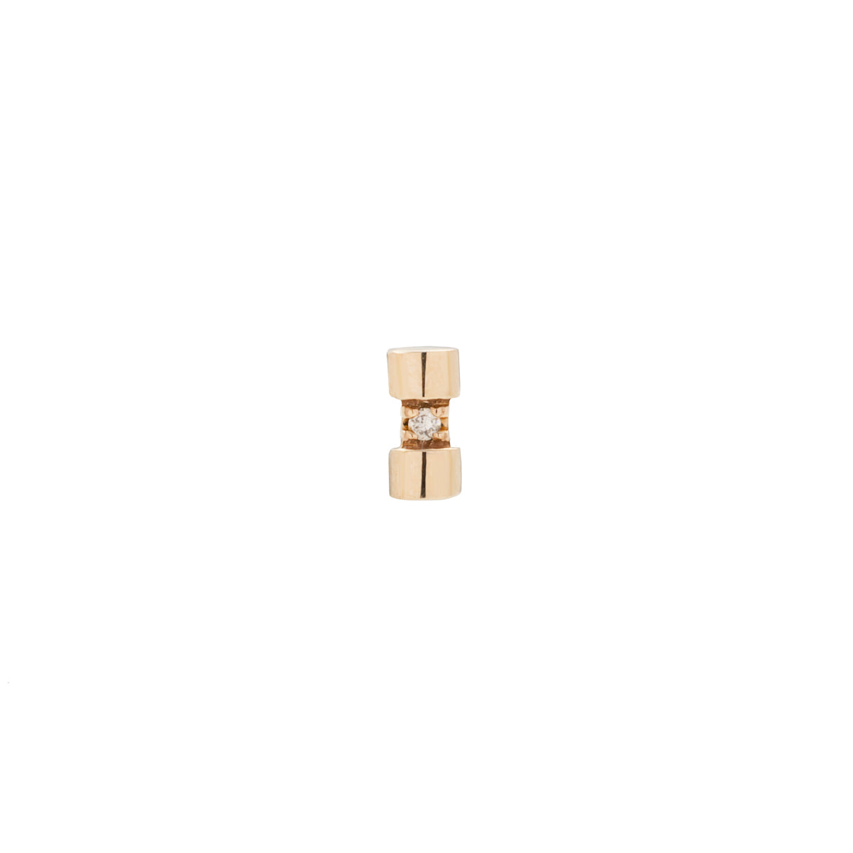 PUNCTURE Diamond Earring Extra Small size