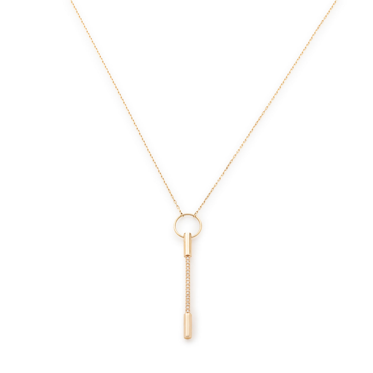PUNCTURE Diamond Necklace Large size