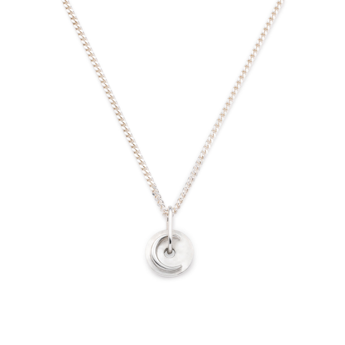 CELESTIALS THE MOON Diamond Necklace Mini