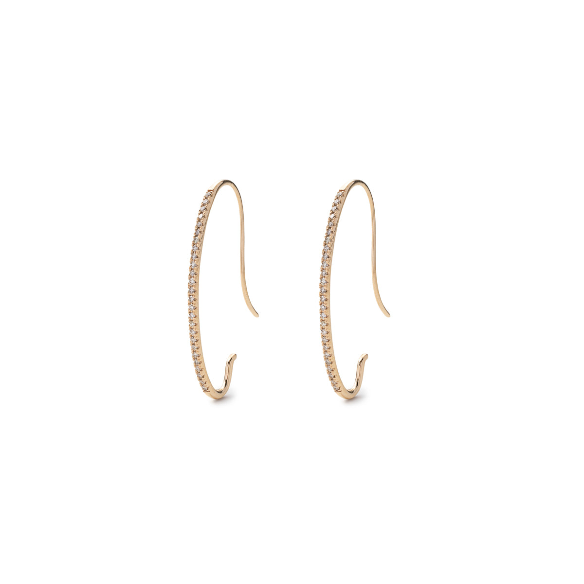 【Made-To-Order】GOSSAMER Diamond Earring Large size