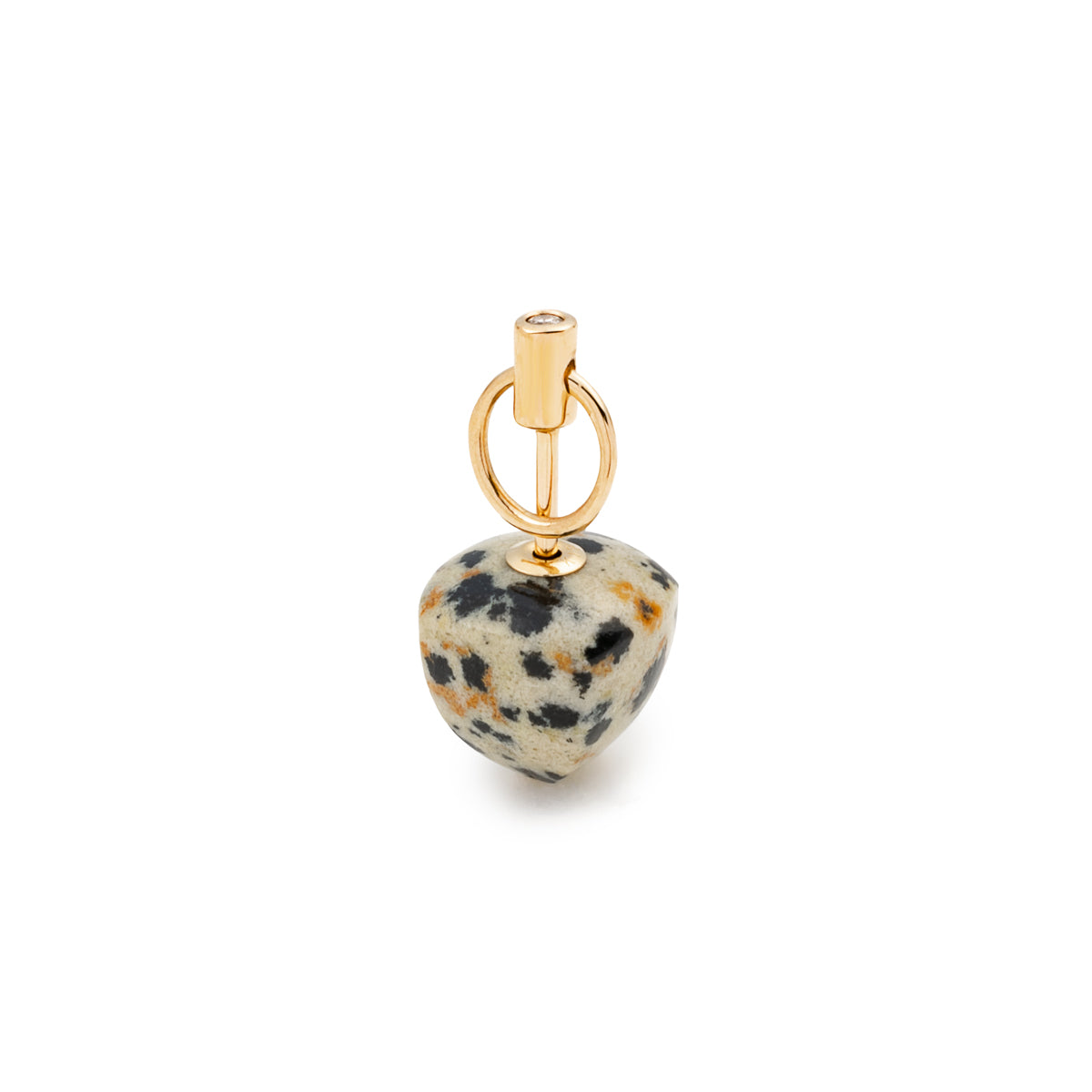 BIRD OF PARADISE Micro Spear Door Knocker Earring