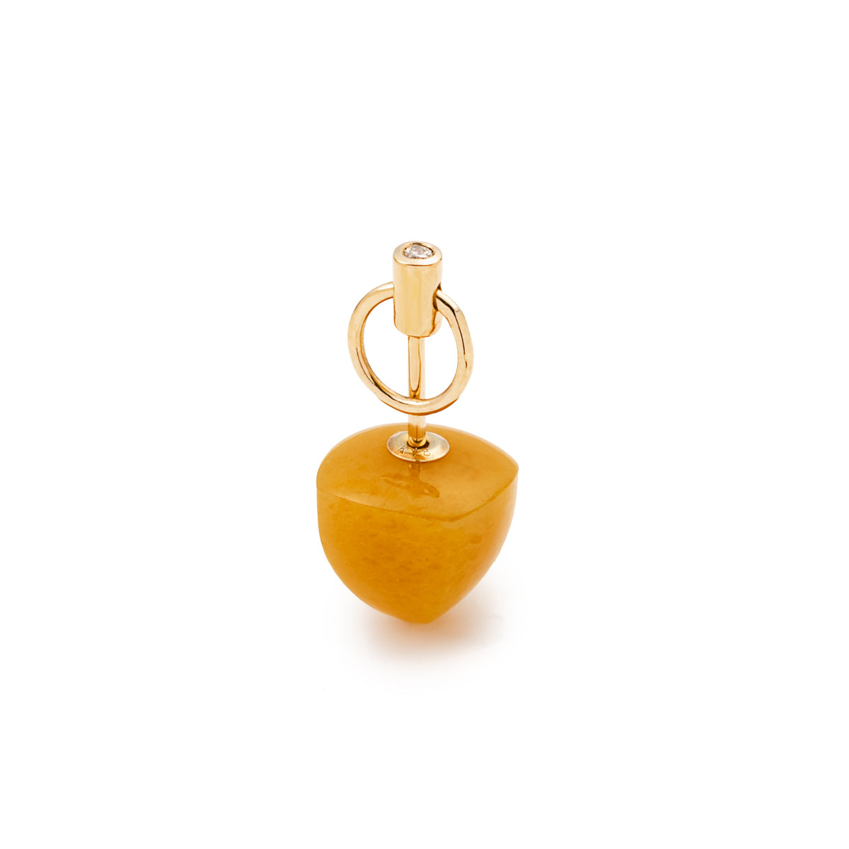BIRD OF PARADISE Micro Spear Door Knocker Earring