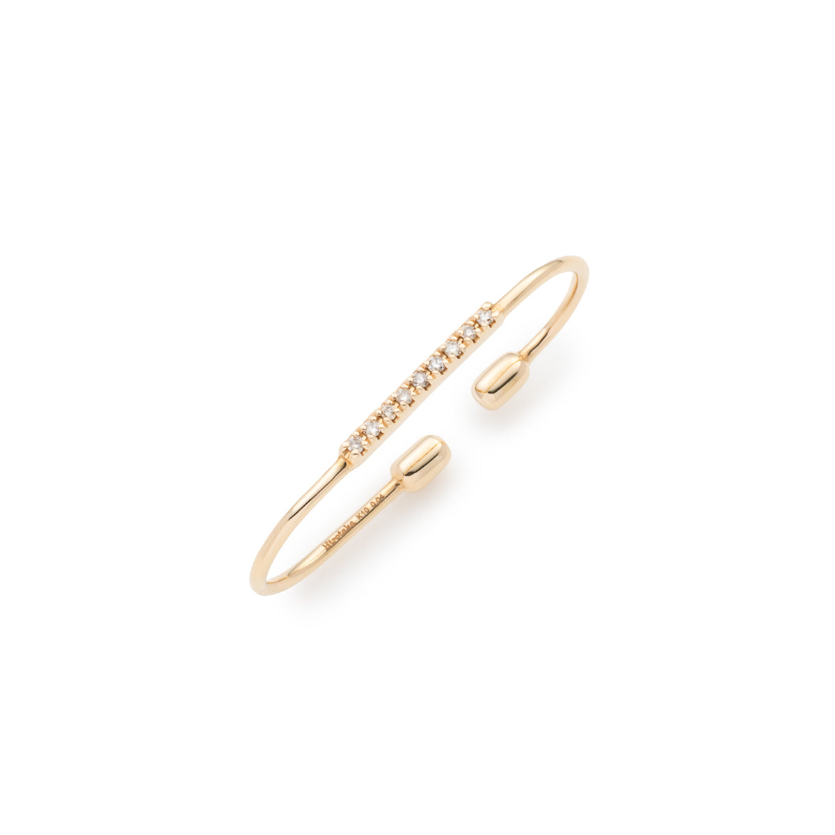 MIRÓ Diamond Ear Cuff Medium size