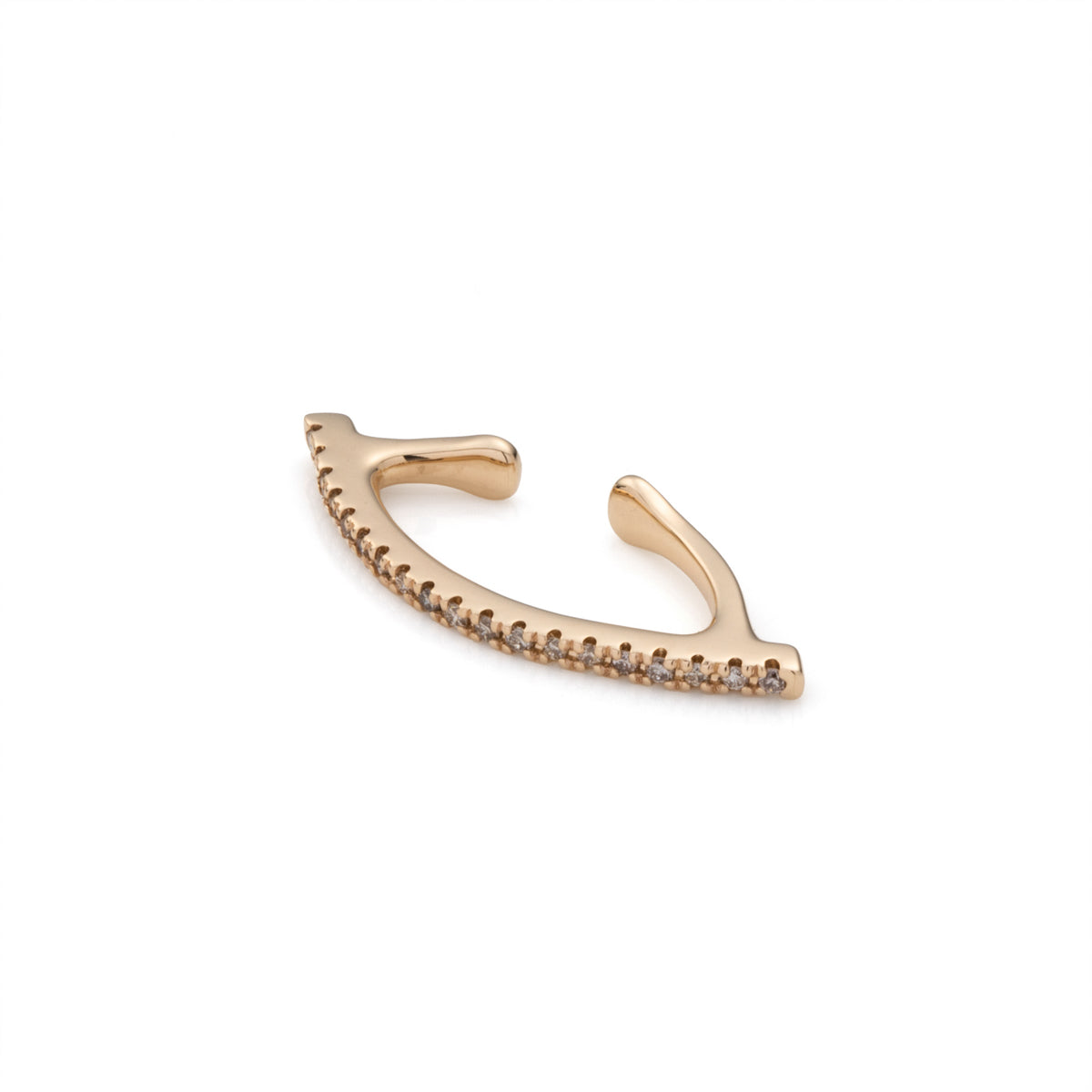 BOW Diamond Ear Cuff