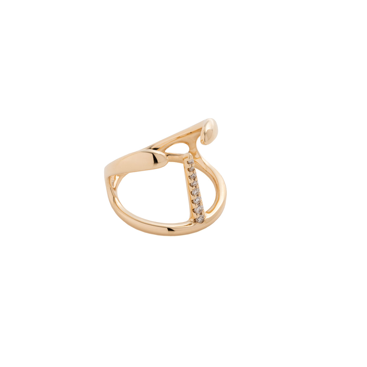 【Made-To-Order】 Manta Spine Ring