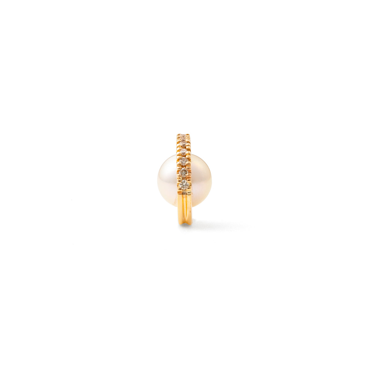 BELUGA Akoya Pearl Diamond Earring Small size