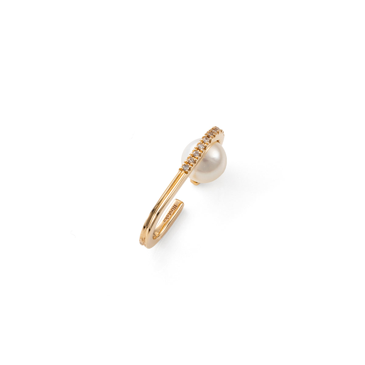 BELUGA Diamond Akoya Pearl Ear Cuff