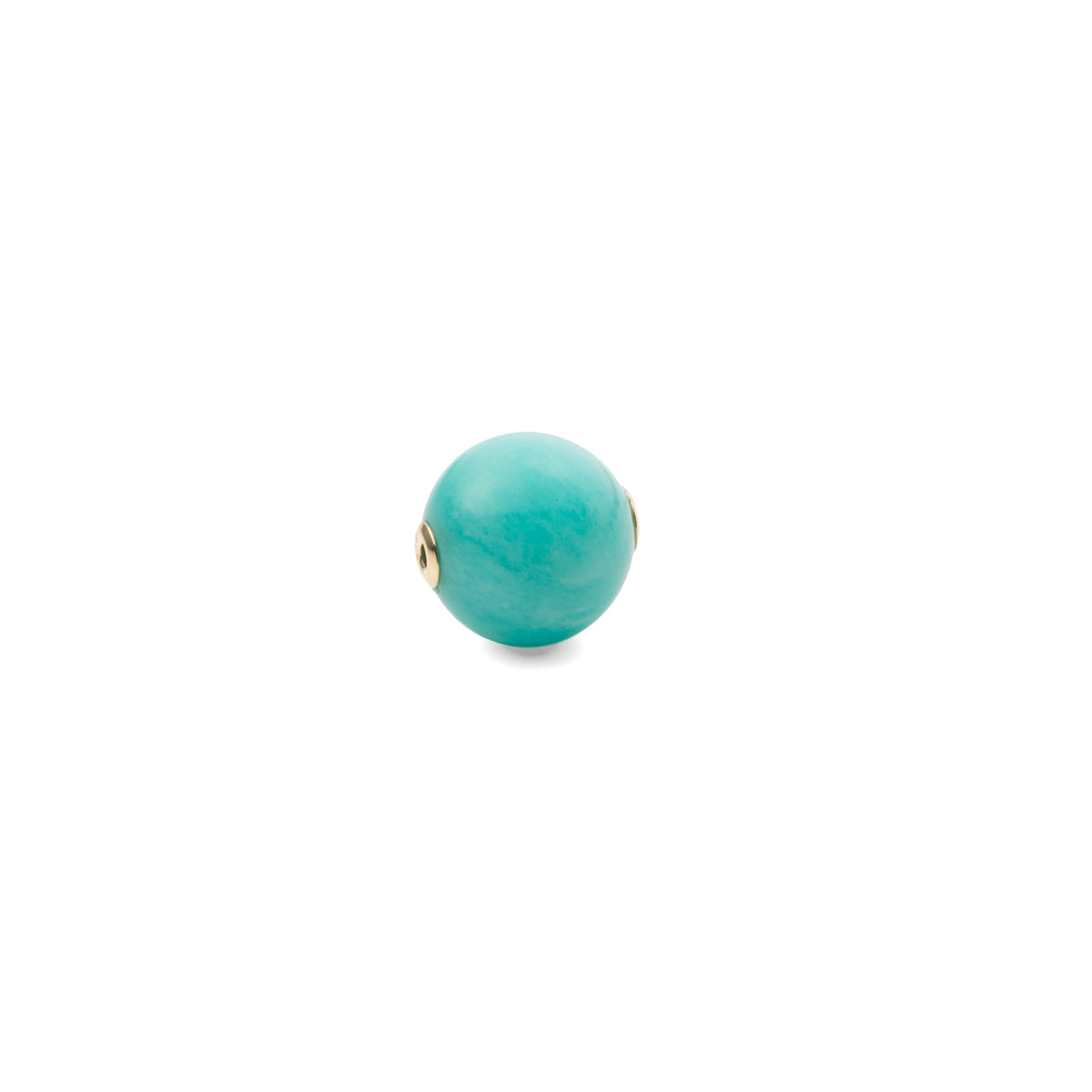 Ball 10mm Amazonite Stone for Spear Earring