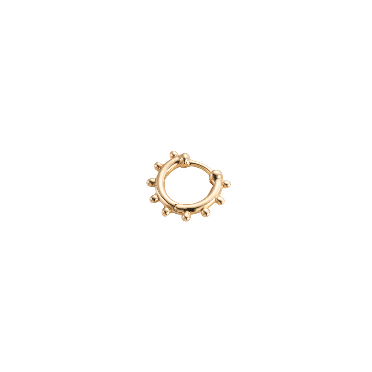 SEA ANEMONE Huggie Hoop Earring Extra Small size