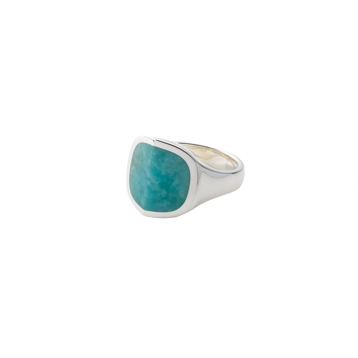 EQUINOX-Pyramid Amazonite Ring Medium size