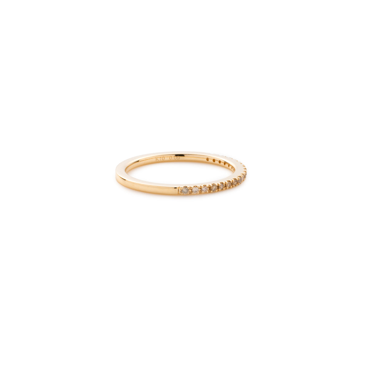 GOSSAMER Black and White Diamond Ring