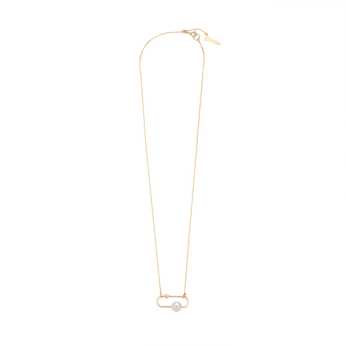 MIRÓ Diamond Akoya Pearl Necklace