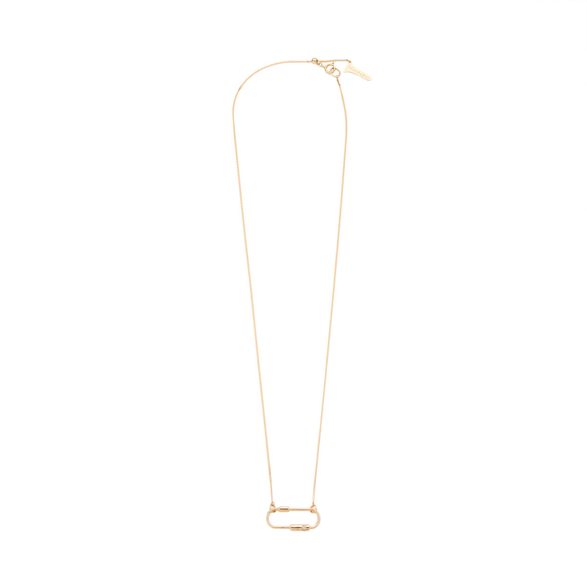 MIRÓ Diamond Cylinder Necklace