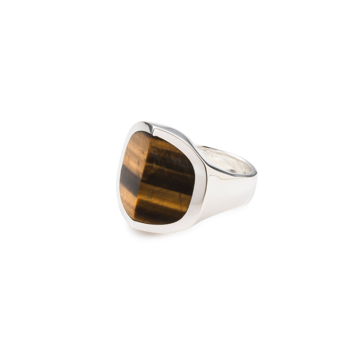 EQUINOX-Pyramid Tiger's Eye Ring Large size