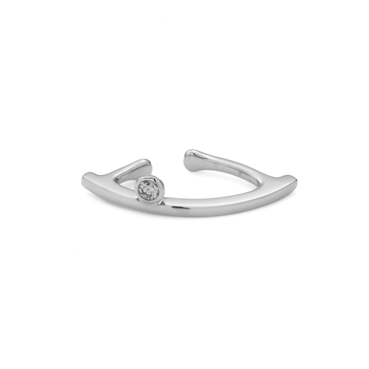 BOW Diamond Ear Cuff