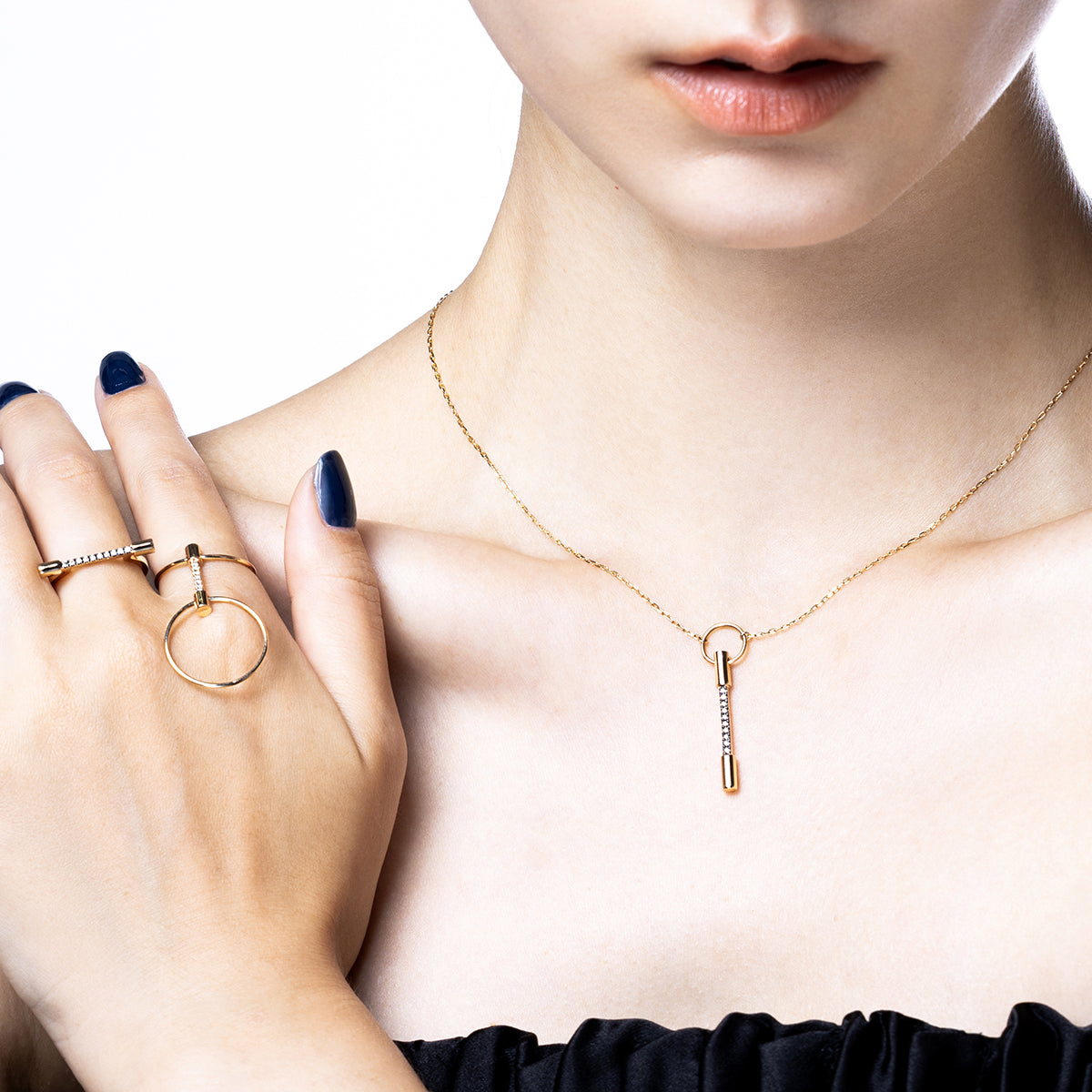 PUNCTURE Diamond Ring