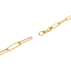 【Made-To-Order】18K ALL ABOUT BASICS Clip Chain Necklace