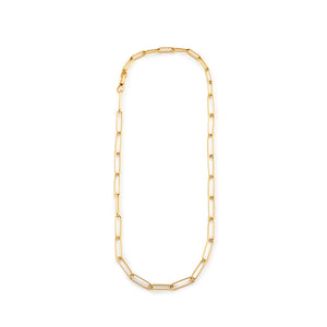 【Made-To-Order】18K ALL ABOUT BASICS Clip Chain Necklace