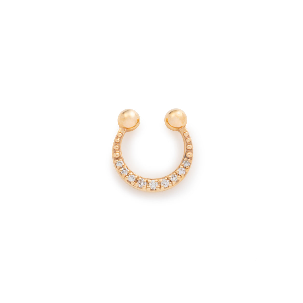 ALL ABOUT BASICS Septum Nose Cuff