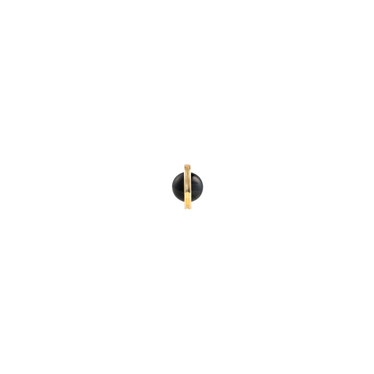 Mini BELUGA Onyx Earring