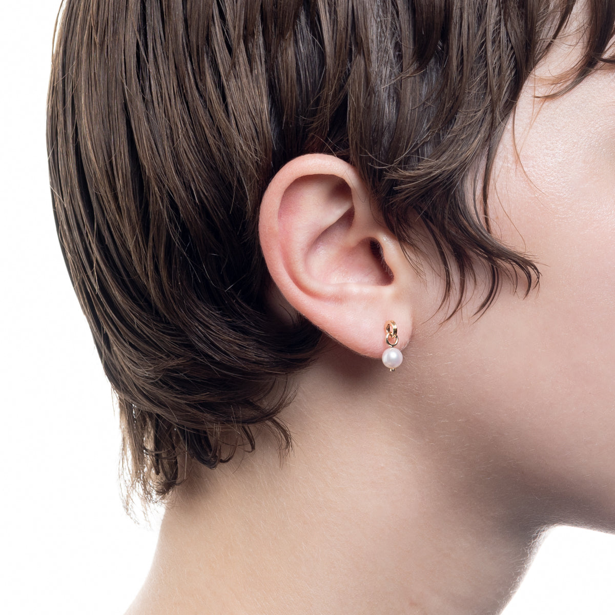 Mini BELUGA Akoya Pearl Earring