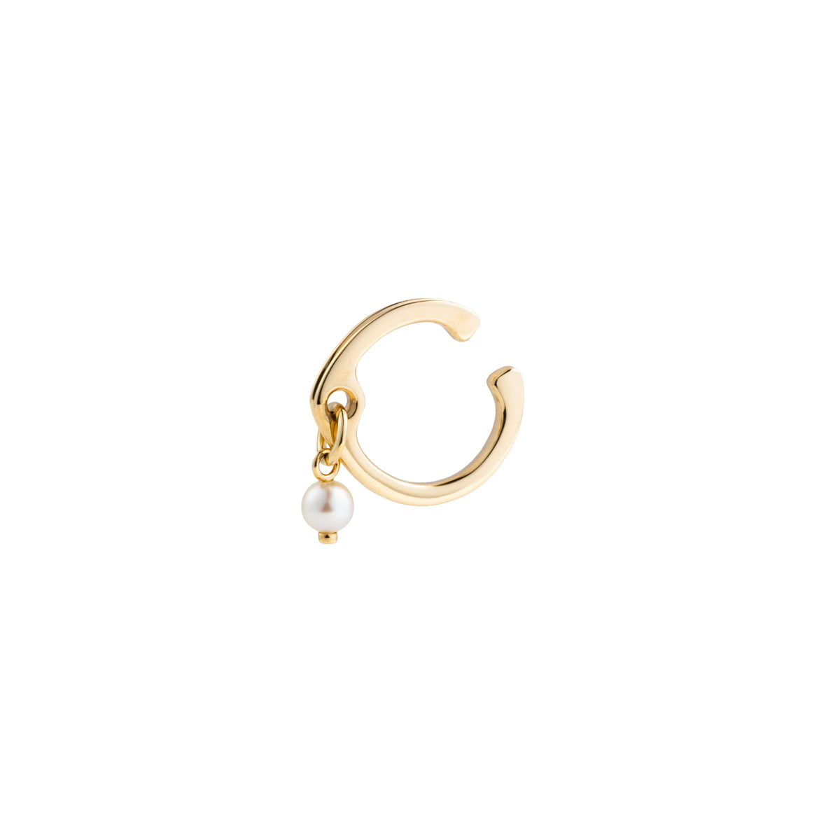 Mini BELUGA Akoya Pearl Ear Cuff