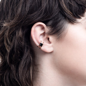 BIRD OF PARADISE Onyx Ear Cuff