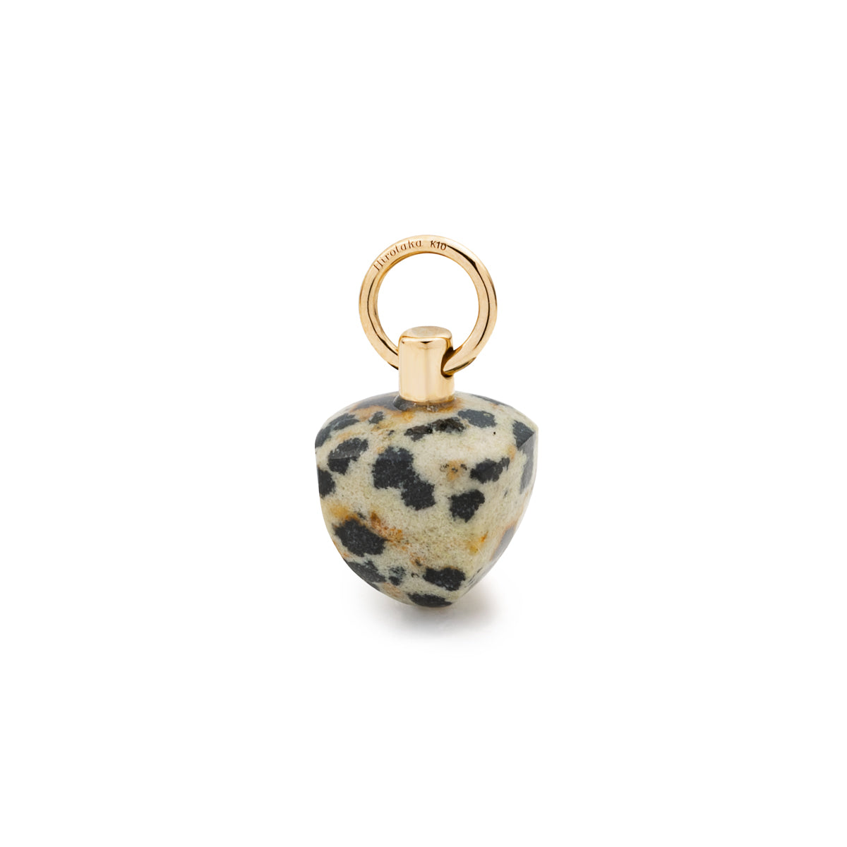 BIRD OF PARADISE Dalmatian Jasper Charm