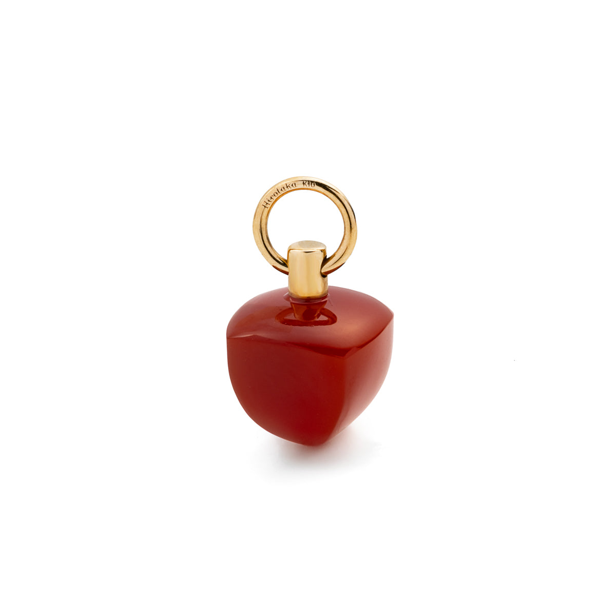 BIRD OF PARADISE Charm, Carnelian