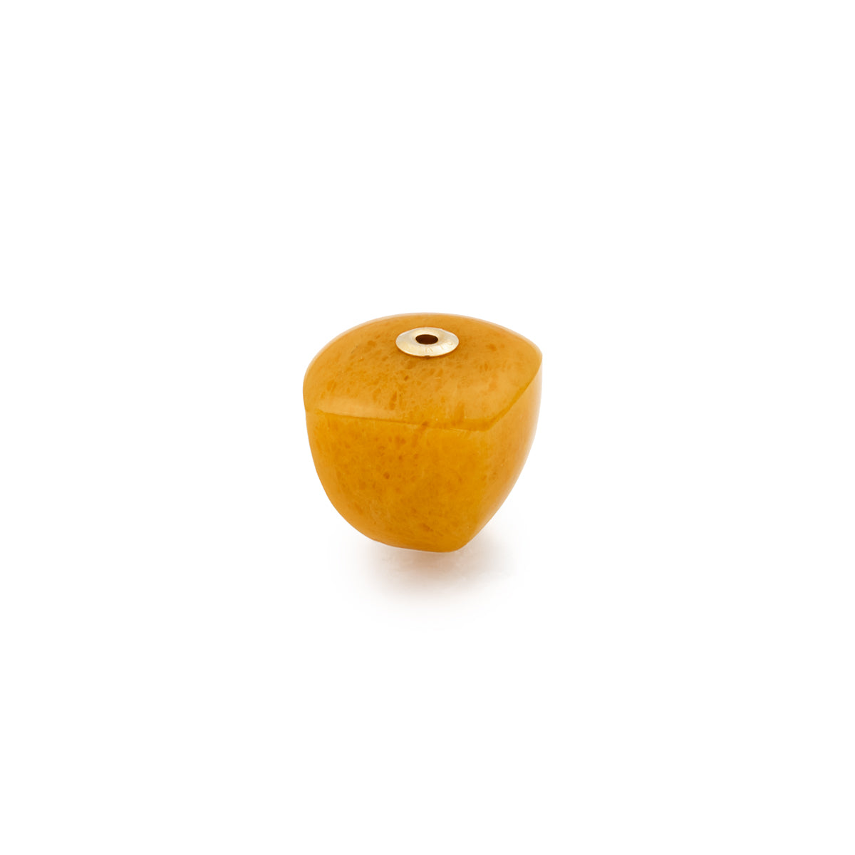 Sugarloaf Yellow Aventurine Stone for Micro Spear Earring