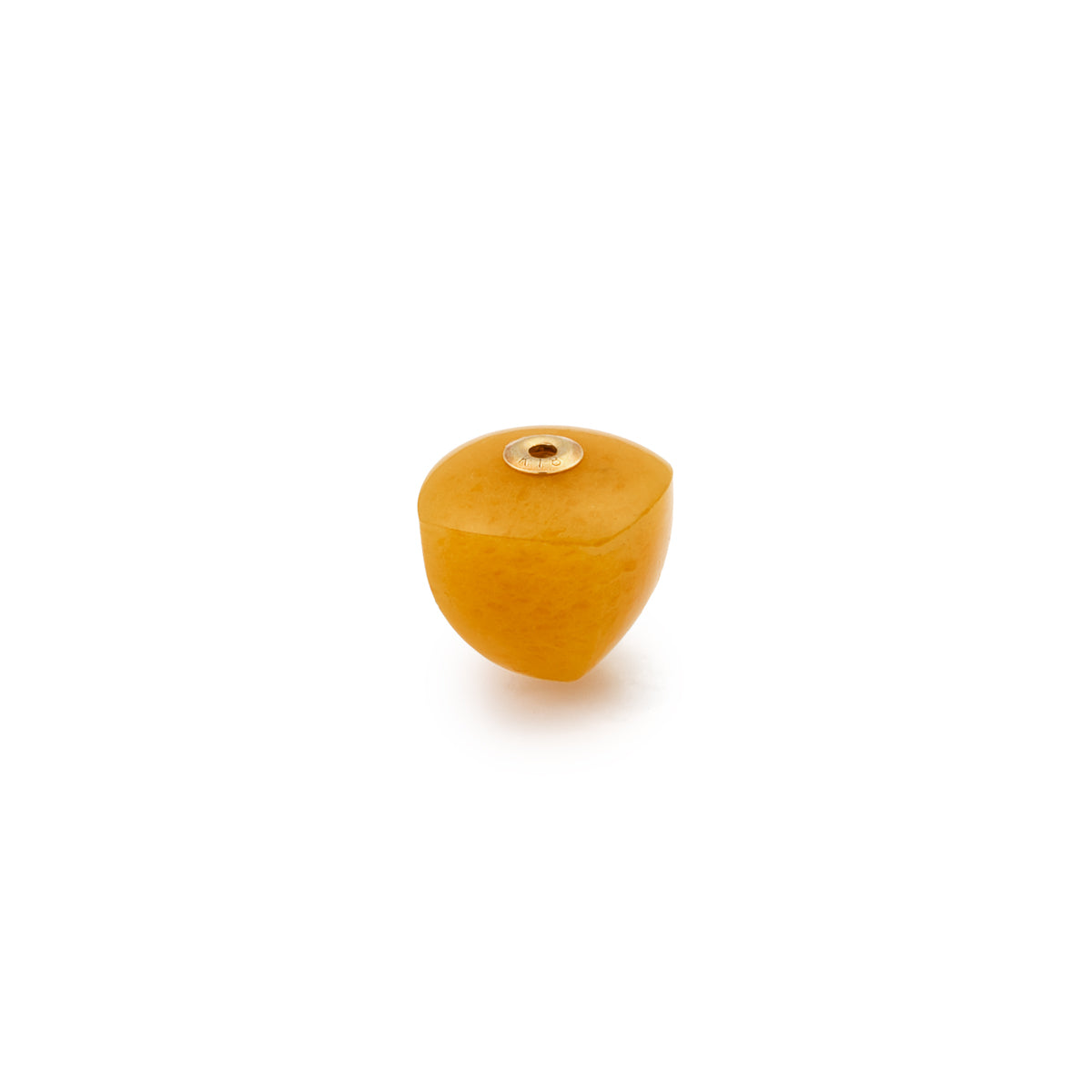 Sugarloaf Yellow Aventurine Stone for Micro Spear Earring