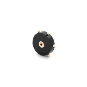 Disk Onyx Studs for SPEAR Earring