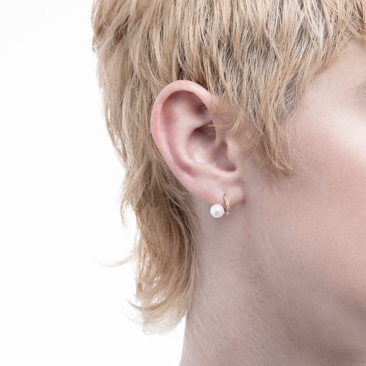 DROSERA Diamond Akoya Pearl Earring