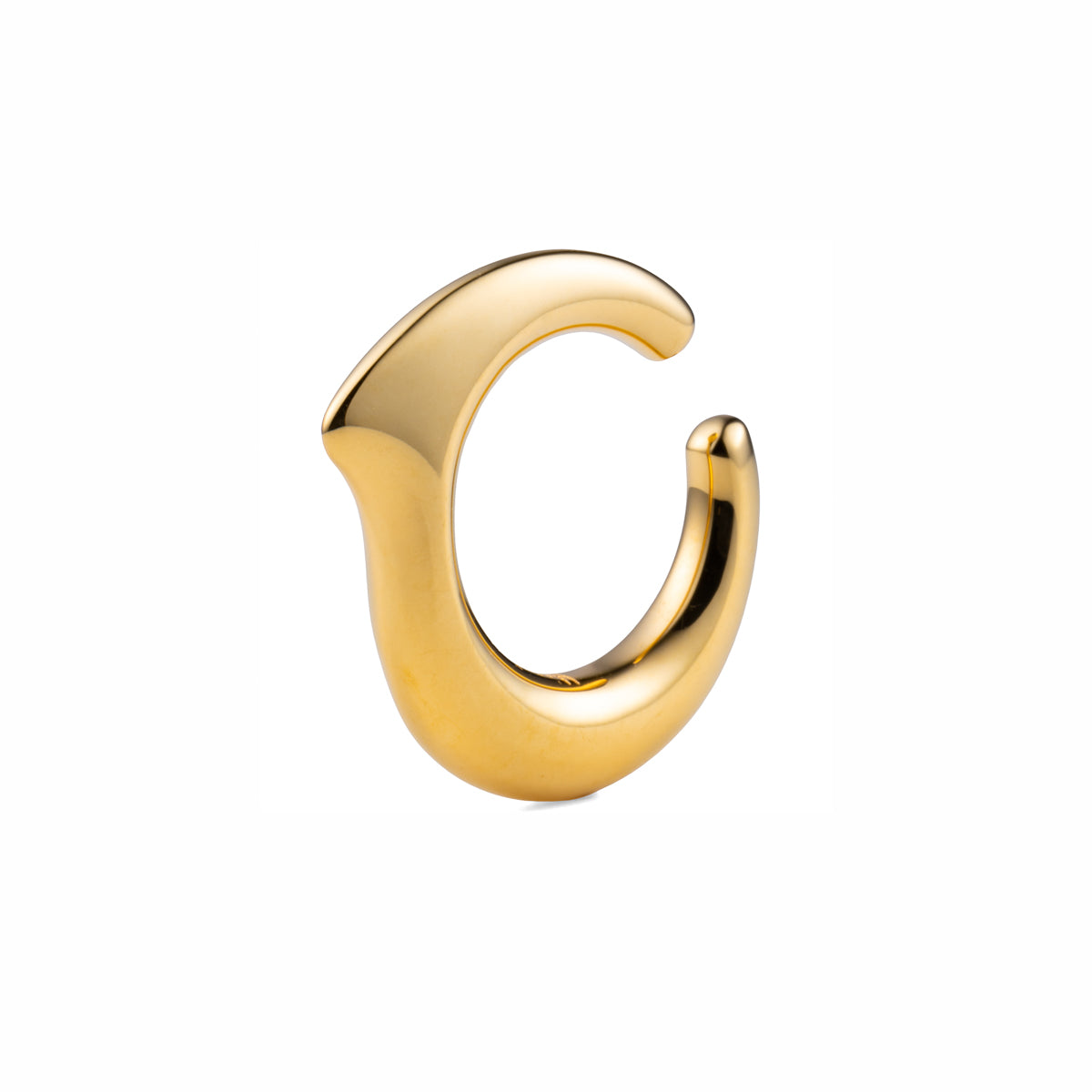 PARAKEET Ear Cuff  Gold Plated