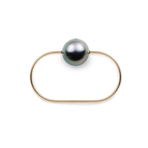 MIRÓ Tahiti Pearl Diamond Double Finger Ring
