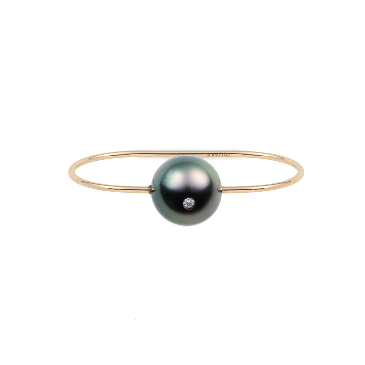 MIRÓ Tahiti Pearl Diamond Double Finger Ring