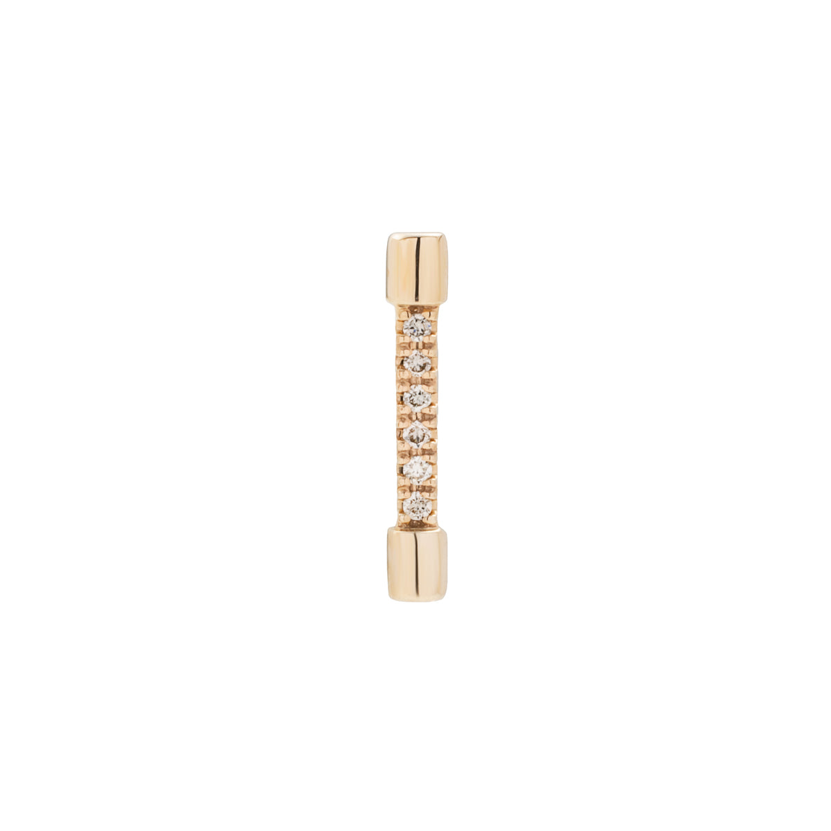 PUNCTURE  Diamond  Earring Medium size