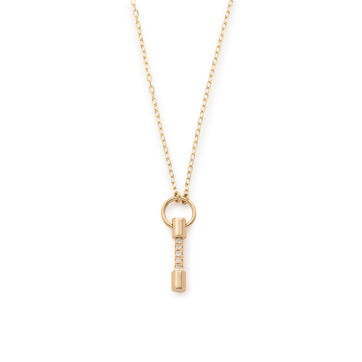 PUNCTURE Diamond Necklace Small size